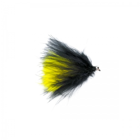 Cats whisker black and yellow barbless